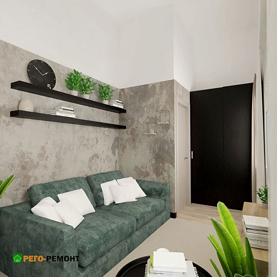 Интерьер гостевой в коттедже 109 м2