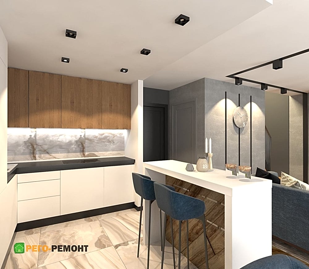 Дизайн интерьера квартир в Алматые на дону и области | Лучшая цена ✔ РЕГО-РЕМОНТ-61 | . Картинка 6