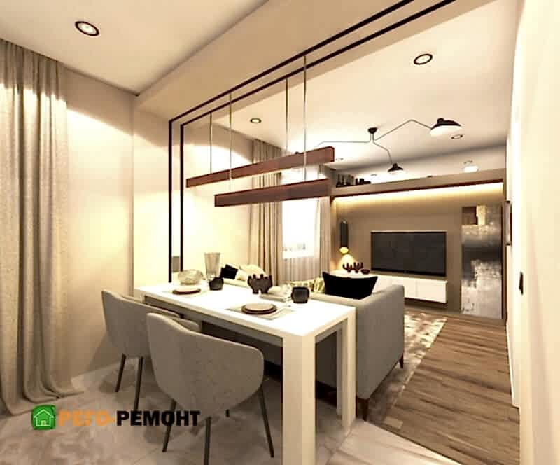 Дизайн интерьера квартир в Алматые на дону и области | Лучшая цена ✔ РЕГО-РЕМОНТ-61 | . Картинка 7